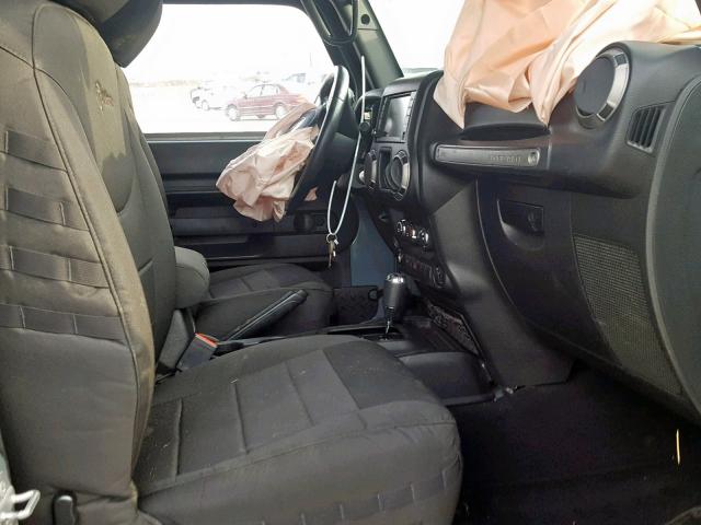 1C4AJWAG6FL539391 - 2015 JEEP WRANGLER S ნაცრისფერი ფოტო 5