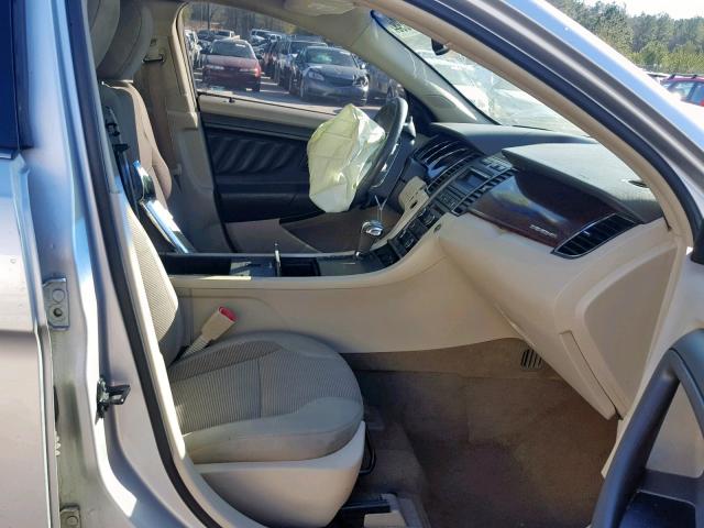 1FAHP2EW4AG148898 - 2010 FORD TAURUS SEL SILVER photo 5