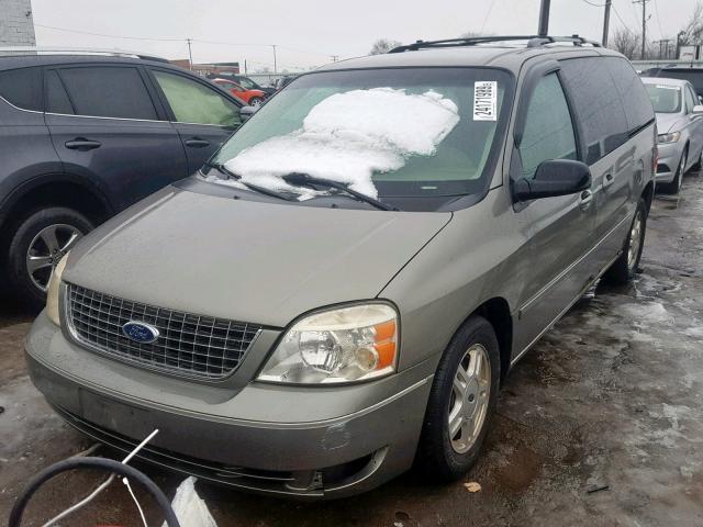 2FMZA52224BA84158 - 2004 FORD FREESTAR S GREEN photo 2