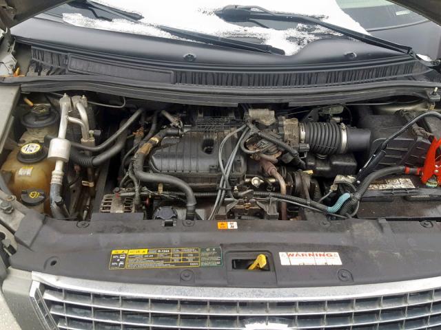 2FMZA52224BA84158 - 2004 FORD FREESTAR S GREEN photo 7