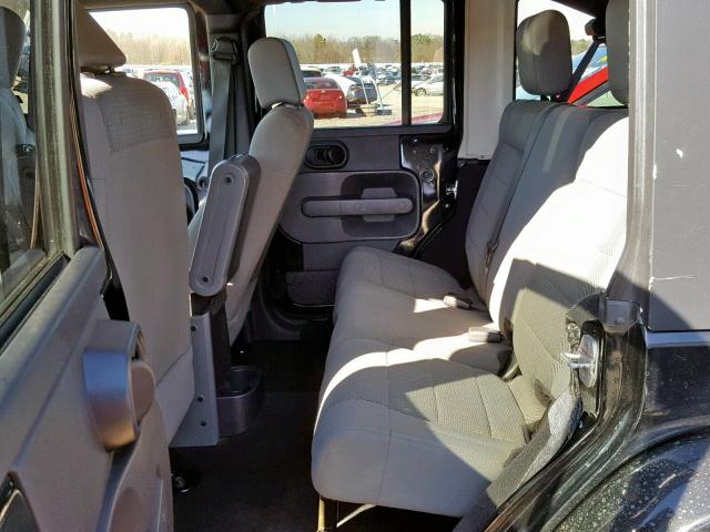 1J4GA59107L117424 - 2007 JEEP WRANGLER S Qara foto 6