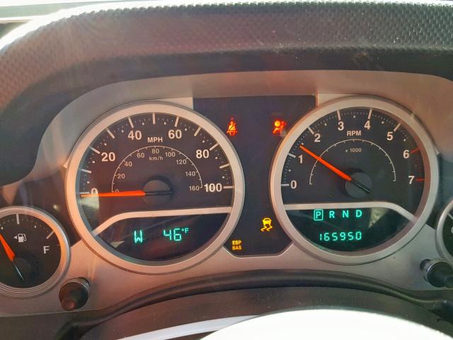 1J4GA59107L117424 - 2007 JEEP WRANGLER S Qara foto 8