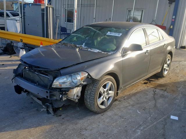 1G1ZG57B59F250084 - 2009 CHEVROLET MALIBU LS Сұр фото 2