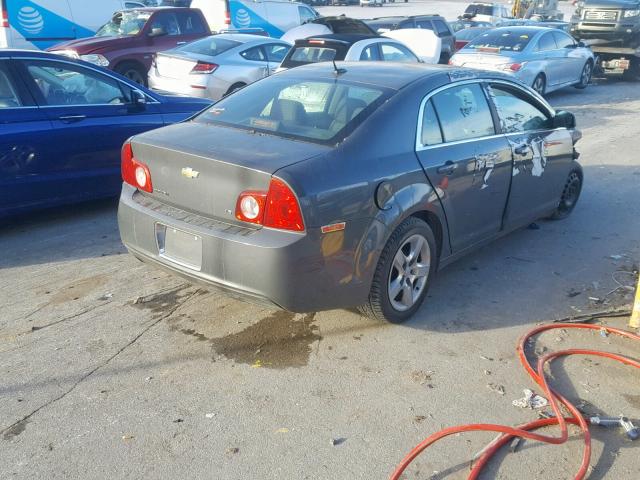 1G1ZG57B59F250084 - 2009 CHEVROLET MALIBU LS Сұр фото 4