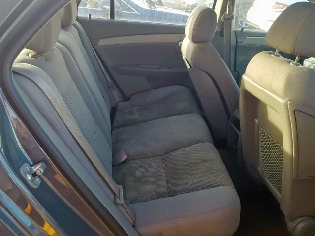1G1ZG57B59F250084 - 2009 CHEVROLET MALIBU LS Сұр фото 6