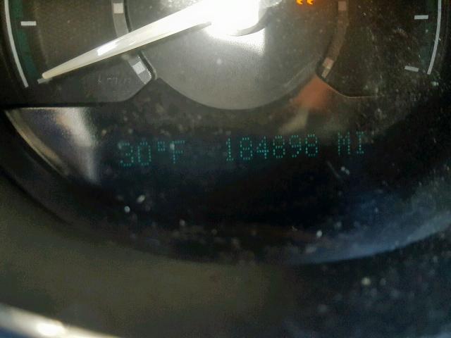 1G1ZG57B59F250084 - 2009 CHEVROLET MALIBU LS Сұр фото 8