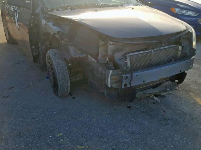 1G1ZG57B59F250084 - 2009 CHEVROLET MALIBU LS Сұр фото 9