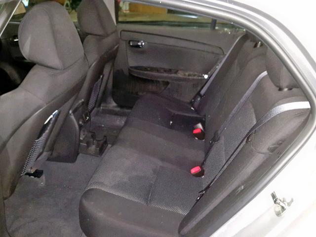 1G1ZC5E0XCF386358 - 2012 CHEVROLET MALIBU 1LT SILVER photo 6