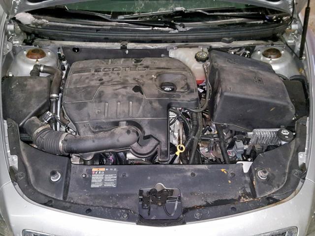 1G1ZC5E0XCF386358 - 2012 CHEVROLET MALIBU 1LT SILVER photo 7