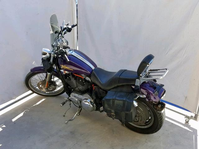 1HD1CT3108K425752 - 2008 HARLEY-DAVIDSON XL1200 C PURPLE photo 3