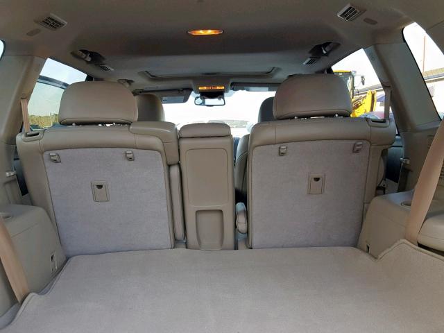 5TDYK3EH8CS057254 - 2012 TOYOTA HIGHLANDER Белый фото 9
