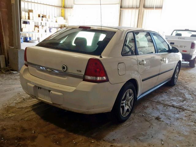 1G1ZS62885F214397 - 2005 CHEVROLET MALIBU MAX თეთრი ფოტო 4