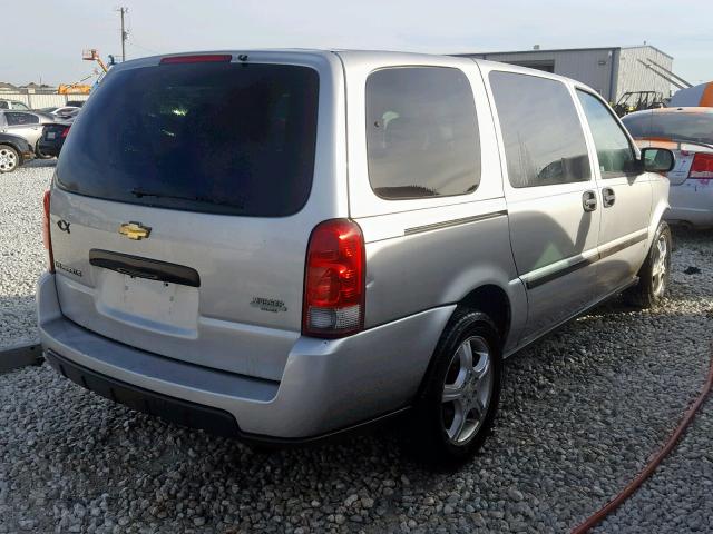 1GNDV23167D205075 - 2007 CHEVROLET UPLANDER L 银色 照片 4