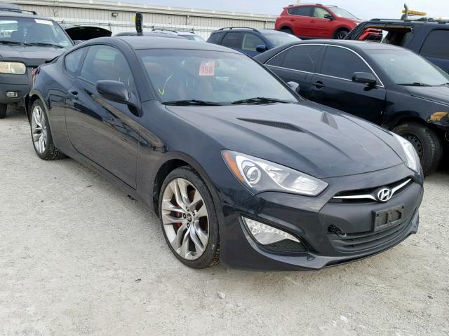 KMHHU6KJXDU112704 - 2013 HYUNDAI GENESIS CO BLACK photo 1