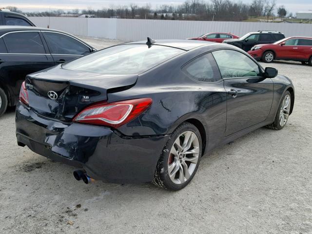 KMHHU6KJXDU112704 - 2013 HYUNDAI GENESIS CO BLACK photo 4