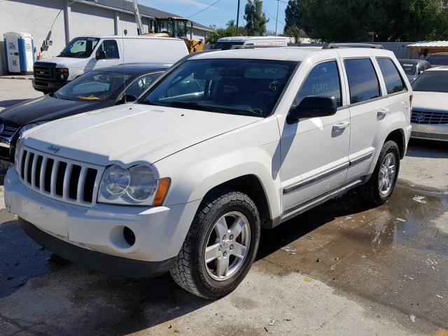 1J8GR48K37C513780 - 2007 JEEP GRAND CHER WHITE photo 2