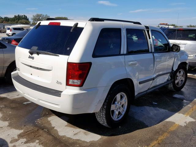 1J8GR48K37C513780 - 2007 JEEP GRAND CHER WHITE photo 4