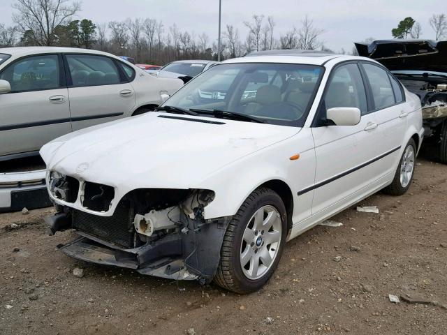 WBAEV33415KX11481 - 2005 BMW 325 I WHITE photo 2