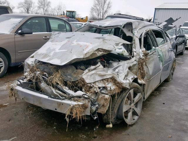 1G1ZC5E03CF133415 - 2012 CHEVROLET MALIBU 1LT SILVER photo 2