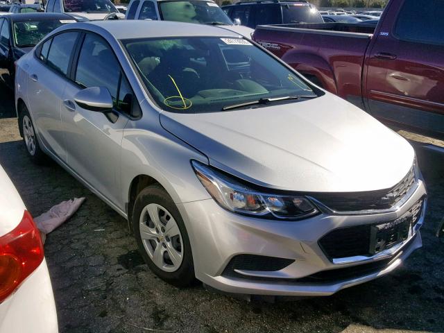 1G1BC5SM1J7248241 - 2018 CHEVROLET CRUZE LS SILVER photo 1