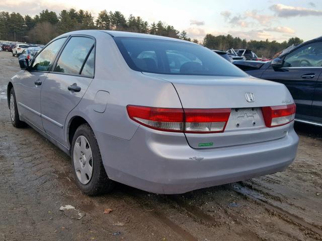 1HGCM56194A112392 - 2004 HONDA ACCORD DX GRAY photo 3