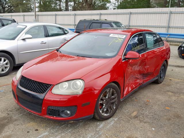 3VWXJ71K66M634923 - 2006 VOLKSWAGEN JETTA GLI RED photo 2