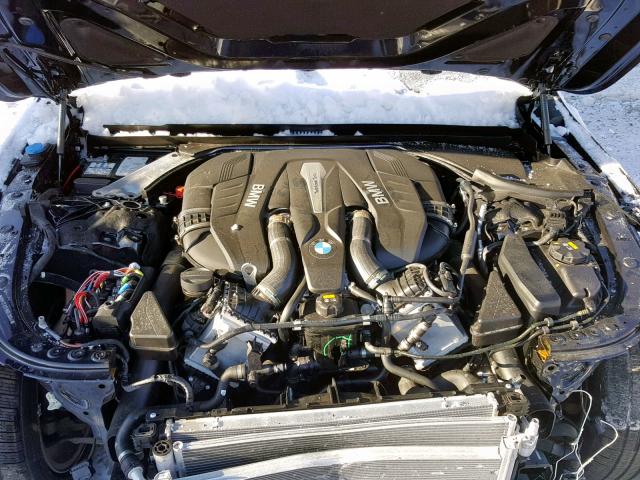 WBA7F2C51KB239044 - 2019 BMW 750 XI BLACK photo 7