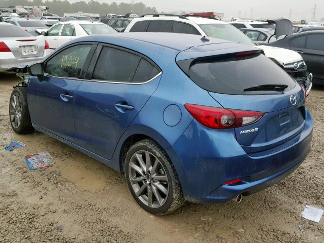 3MZBN1L35JM167083 - 2018 MAZDA 3 TOURING BLUE photo 3