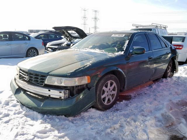 1G6KS54Y63U237740 - 2003 CADILLAC SEVILLE SL GREEN photo 2