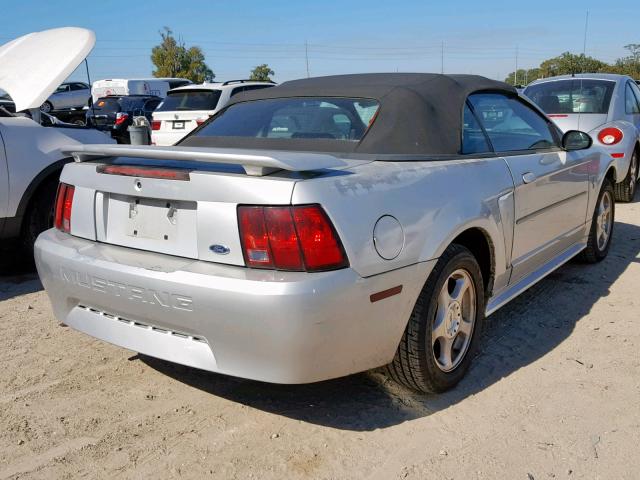 1FAFP44403F386825 - 2003 FORD MUSTANG SILVER photo 4