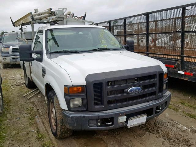 1FTWF30578EA27037 - 2008 FORD F350 SRW S WHITE photo 1