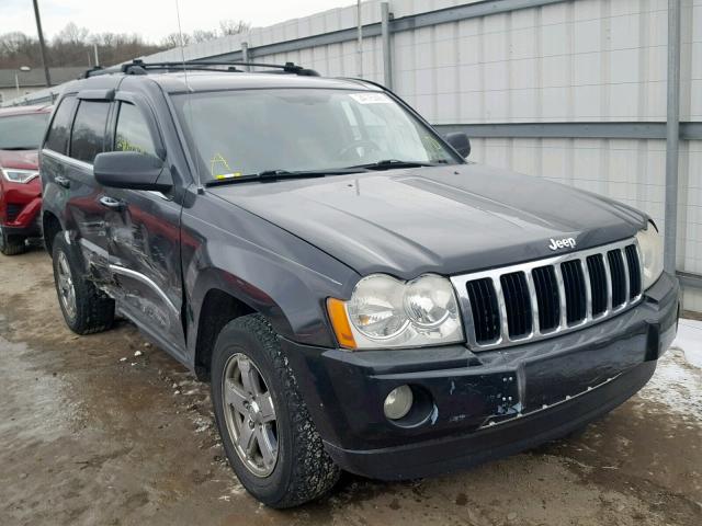 1J4HR58N75C534599 - 2005 JEEP GRAND CHER BLACK photo 1