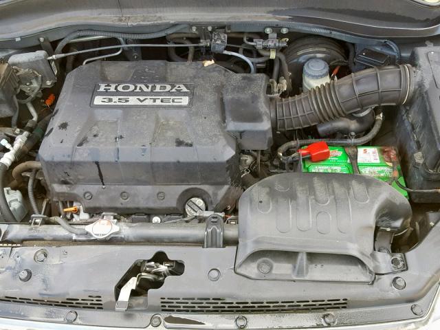 2HJYK16517H541291 - 2007 HONDA RIDGELINE GREEN photo 7