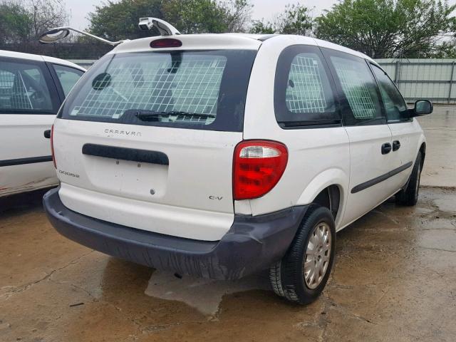 1D4GP21323B335075 - 2003 DODGE CARAVAN C/ WHITE photo 4