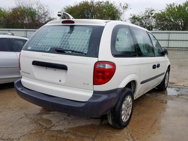 1D4GP21303B338976 - 2003 DODGE CARAVAN C/ WHITE photo 4