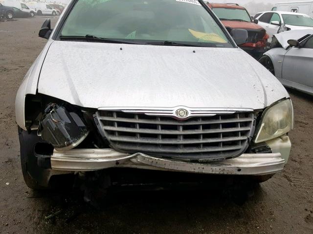 2A4GM48406R653096 - 2006 CHRYSLER PACIFICA SILVER photo 9