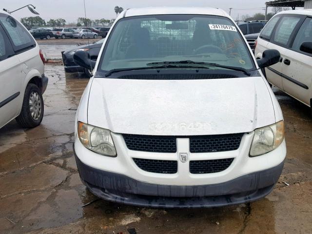 1D4GP21303B336791 - 2003 DODGE CARAVAN C/ WHITE photo 9