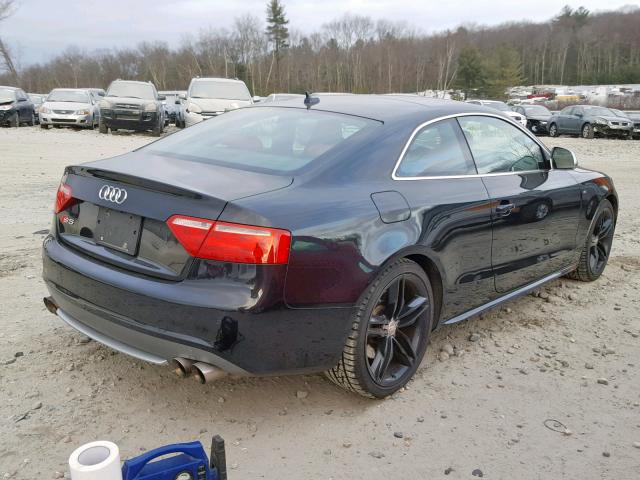 WAURV78TX9A002245 - 2009 AUDI S5 QUATTRO BLACK photo 4