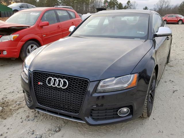 WAURV78TX9A002245 - 2009 AUDI S5 QUATTRO BLACK photo 9