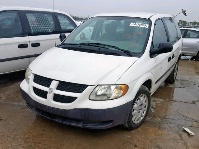 1D4GP21373B338246 - 2003 DODGE CARAVAN C/ WHITE photo 2