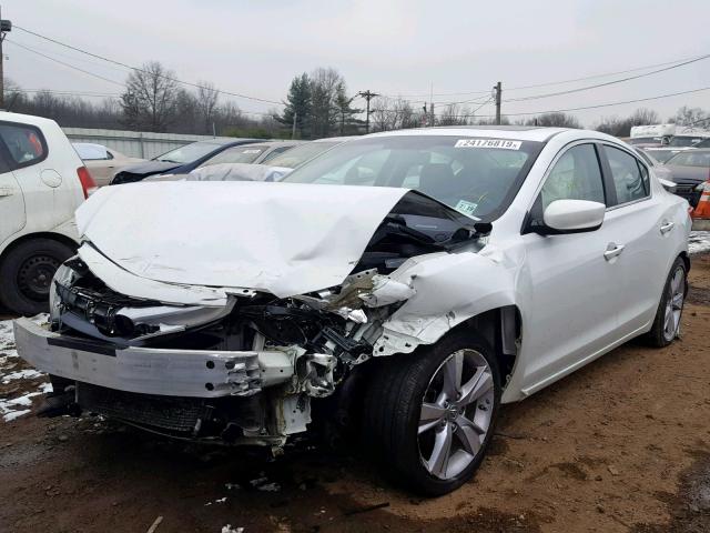 19VDE1F37FE000404 - 2015 ACURA ILX 20 WHITE photo 2