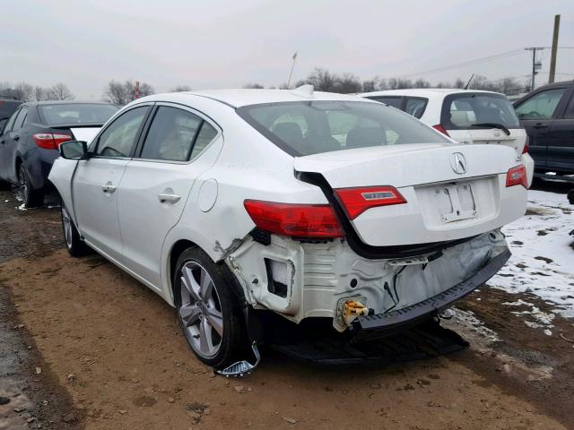 19VDE1F37FE000404 - 2015 ACURA ILX 20 WHITE photo 3