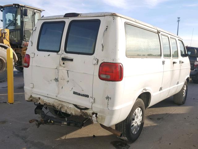 2B7JB21Y01K507818 - 2001 DODGE RAM VAN B2 WHITE photo 4