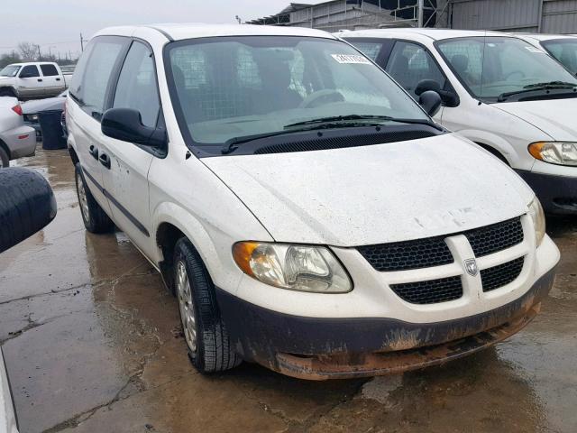 1D4GP21303B335253 - 2003 DODGE CARAVAN C/ WHITE photo 1