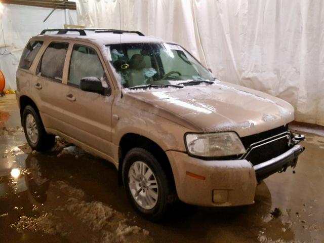 4M2YU91127KJ08650 - 2007 MERCURY MARINER LU GOLD photo 1