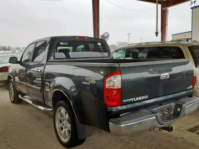 5TBET34116S544393 - 2006 TOYOTA TUNDRA DOU GREEN photo 3