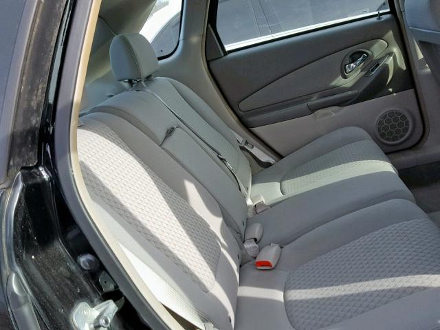 1G1ZT61866F269687 - 2006 CHEVROLET MALIBU MAX BLACK photo 6