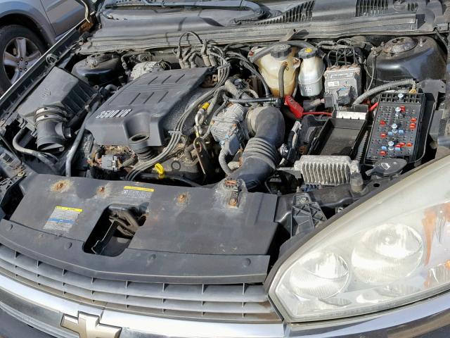 1G1ZT61866F269687 - 2006 CHEVROLET MALIBU MAX BLACK photo 7