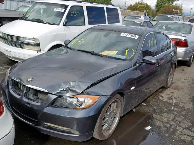 WBAVB335X6PS15245 - 2006 BMW 330 I GRAY photo 2