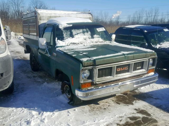 TCY243F704525 - 1973 GMC PICKUP GREEN photo 1